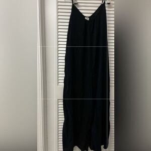 Black slouchy jumpsuit, size M